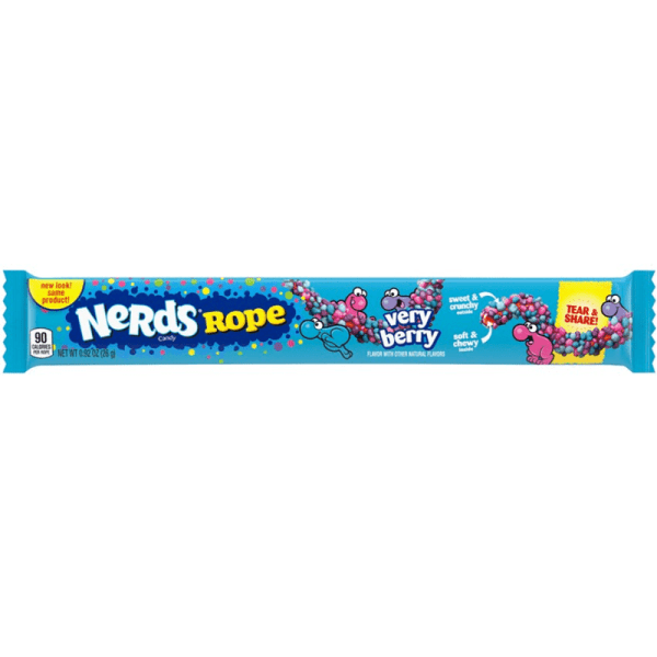 Wonka Nerds Rope Very Berry 25g