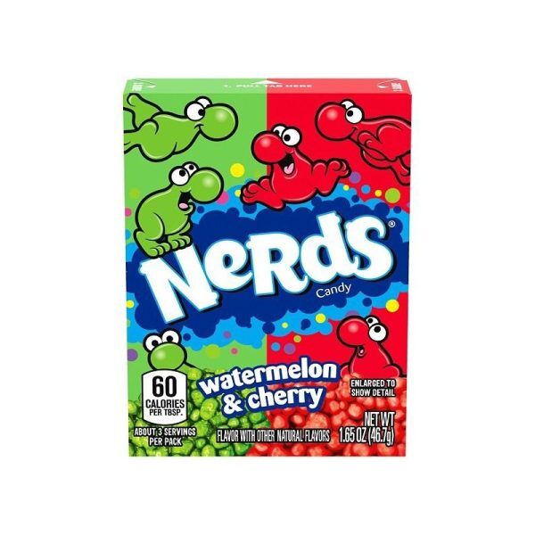 Wonka Nerds Watermelon & Cherry 46.7g