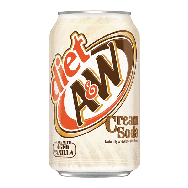 A&W Cream Soda Zero Sugar 355mL