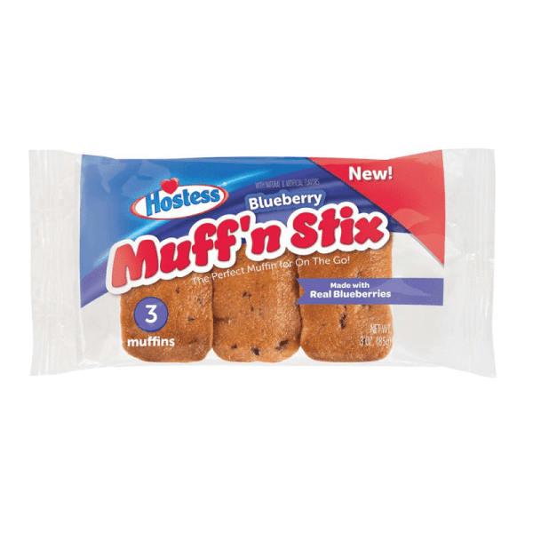 Hostess Muffin Stix Blueberry