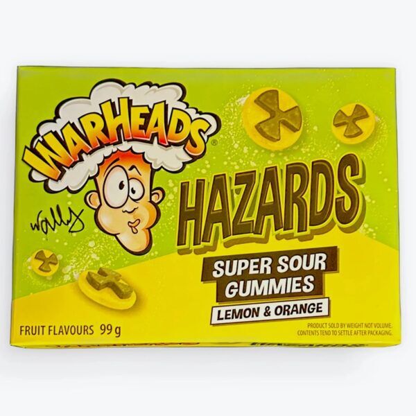 Warheads Sour Hazards 99g