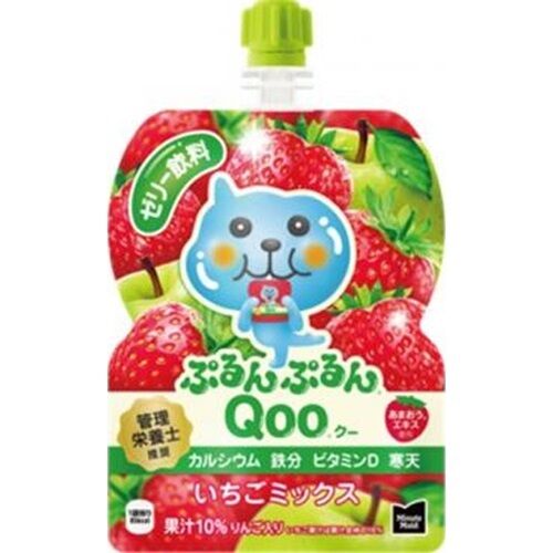 Minute Maid Qoo Jelly Drink Strawberry 125g