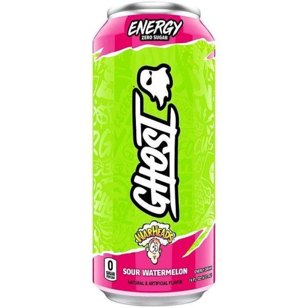 Ghost Sour Watermelon Warheads 473mL