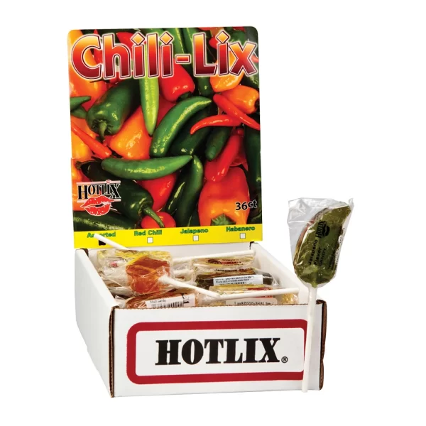 Hotlix Chili Lix Suckers 28g
